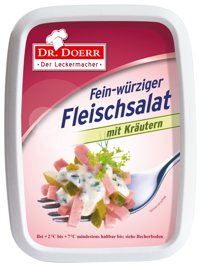 Dr. Doerr Fein-würziger Fleischsalat mit Kräutern - Produktabbildung