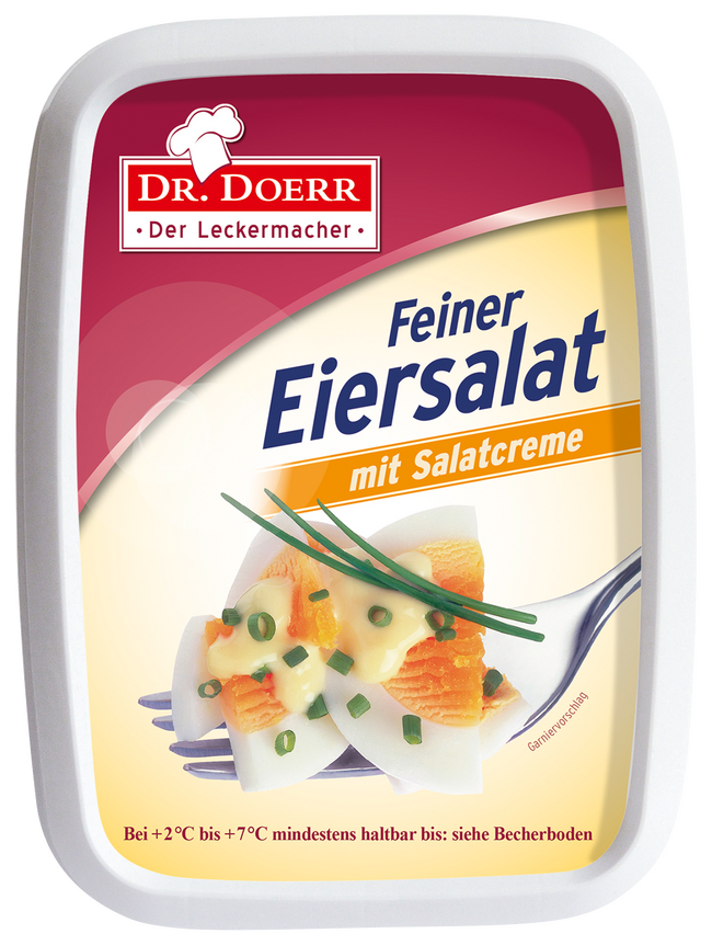 Dr. Doerr Feiner Eiersalat mit Salatcreme - Produktabbildung
