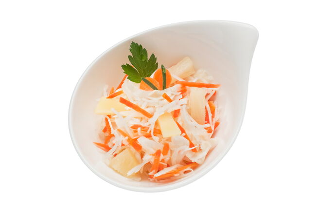 Thekensalat Weißkrautsalat mit Ananas Dr. Doerr Feinkost GmbH & Co. KG