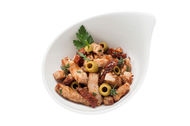 Thekensalat Mediterraner Geflügelsalat Dr. Doerr Feinkost GmbH & Co. KG