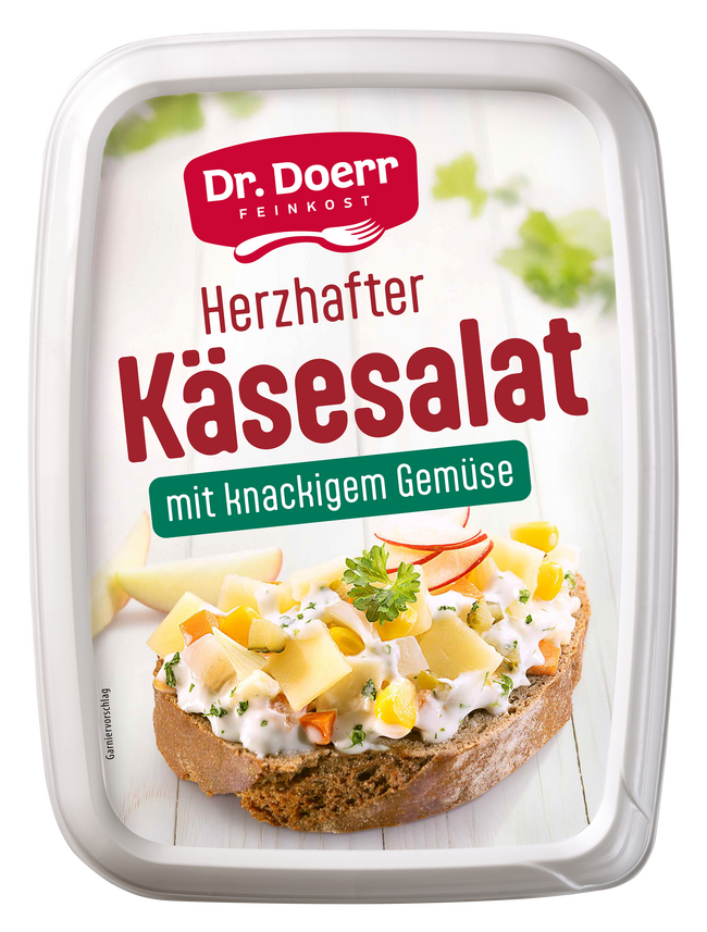Dr. Doerr Käsesalat mit knackigem Gemüse - Produktabbildung