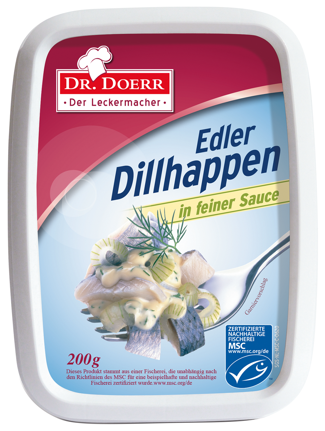 Dr. Doerr Edler Dillhappen in feiner Sauce - Produktabbildung