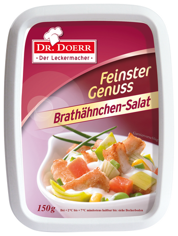 Dr. Doerr Feinster Genuss Brathähnchen-Salat - Produktabbildung