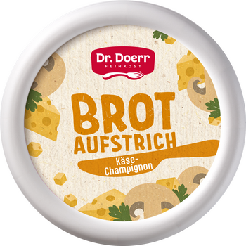 Dr. Doerr Brotaufstrich Käse Champignon  - Produktabbildung