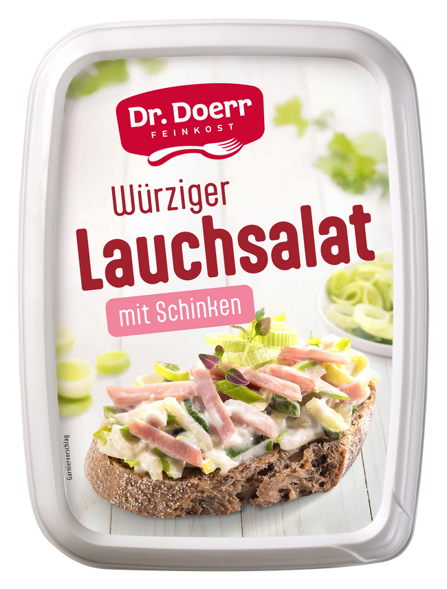 Dr. Doerr Lauchsalat mit Schinken - Produktabbildung