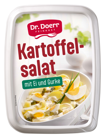 Dr. Doerr Kartoffelsalat mit Ei und Gurke - Produktabbildung